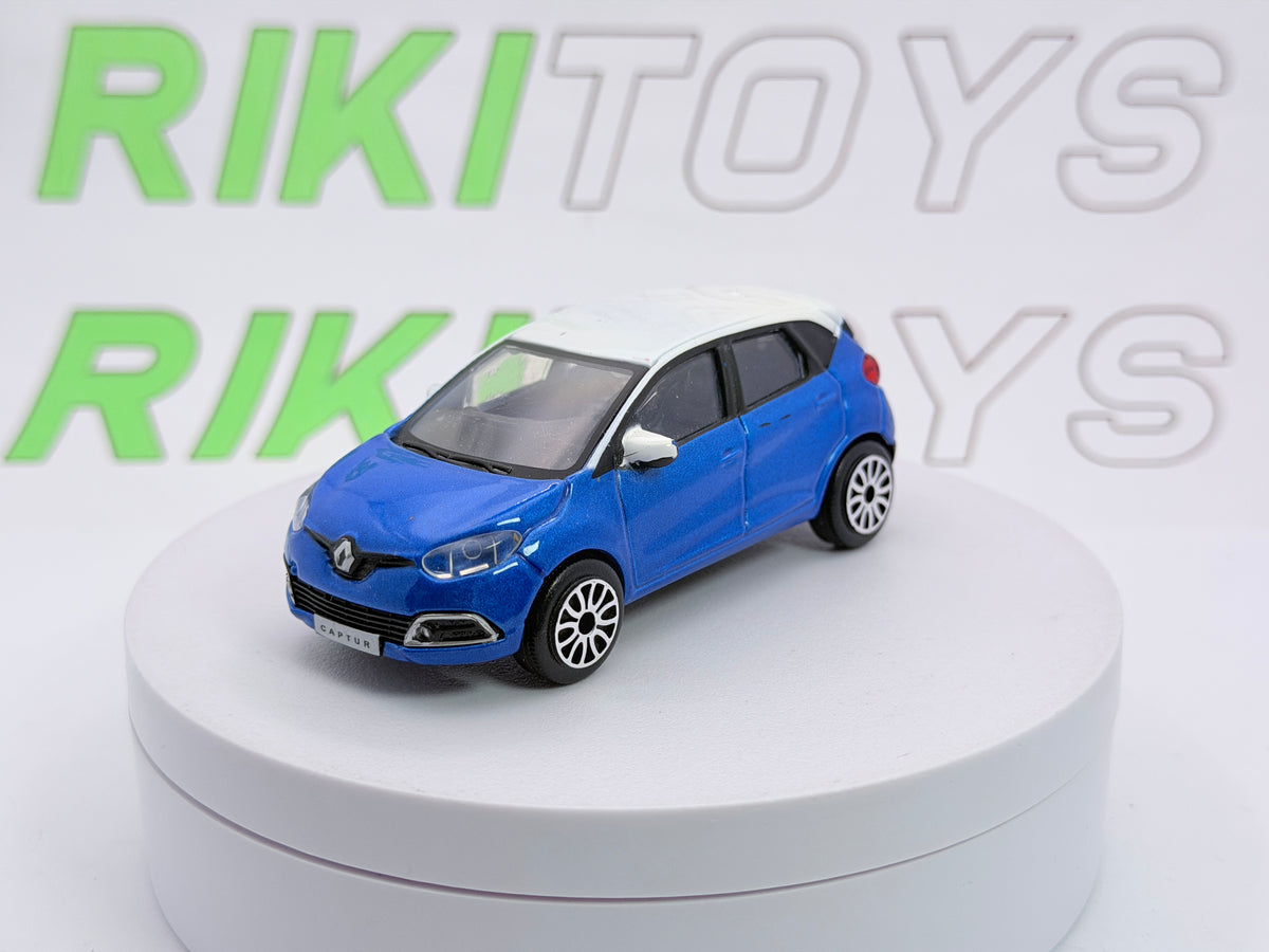 Renault Captur Burago 1/43 Blu metallizzato