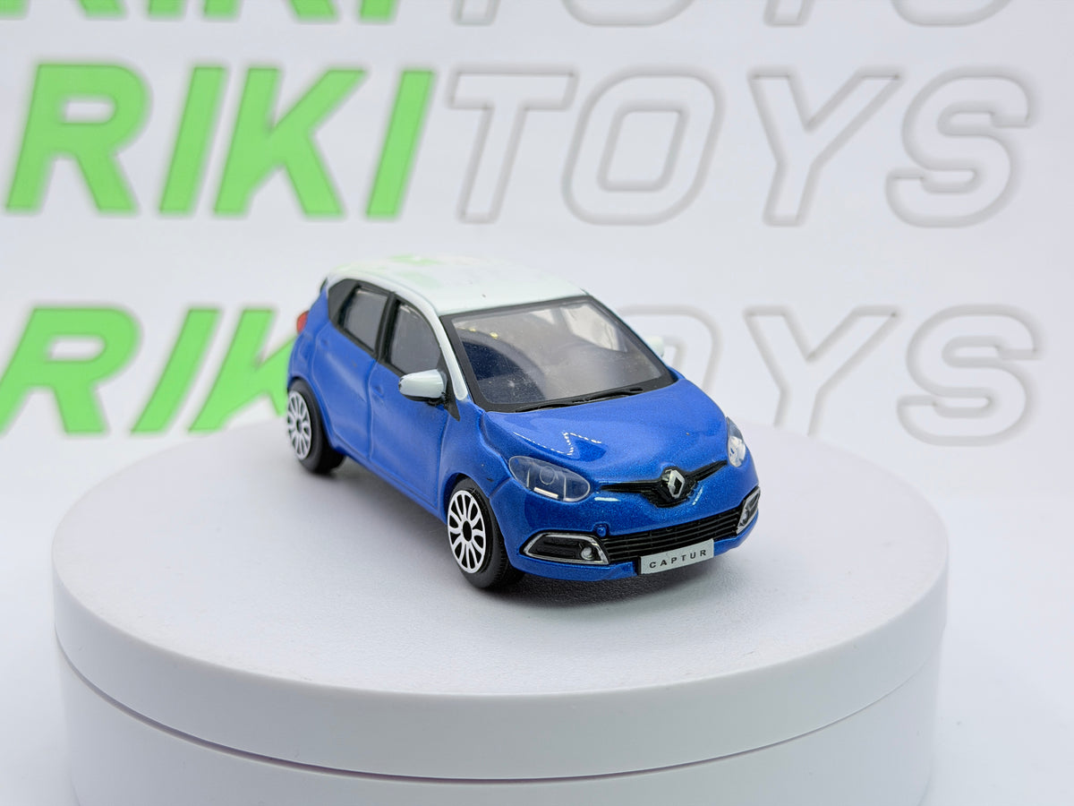 Renault Captur Burago 1/43 Blu metallizzato