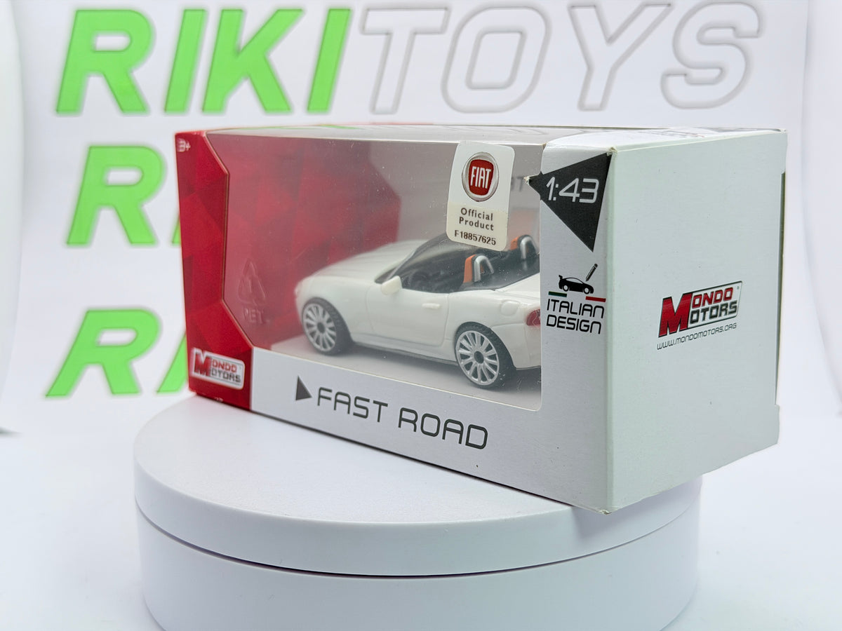 Fiat 124 Spider Mondo Motors 1/43 Bianco