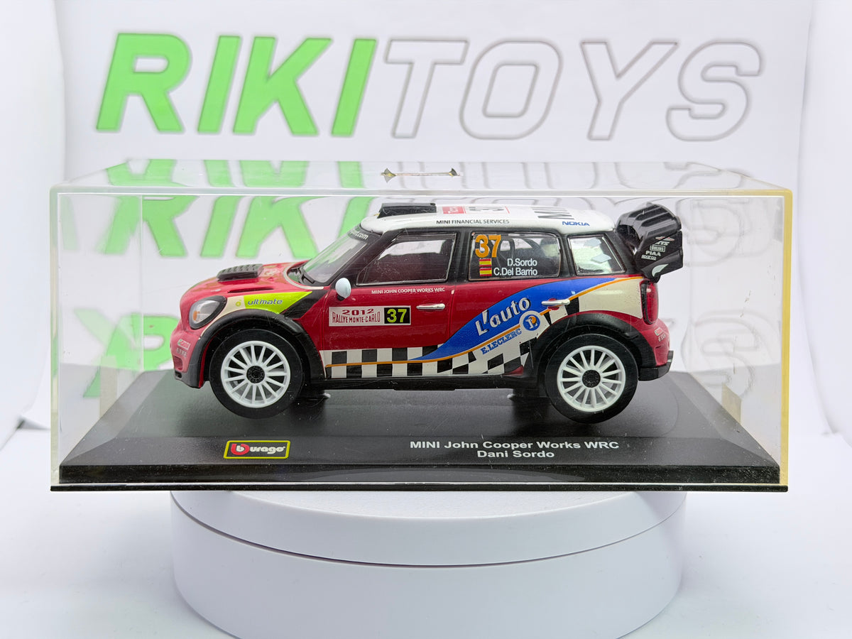 Mini J.C.W. WRC Burago 1/32 Rosso