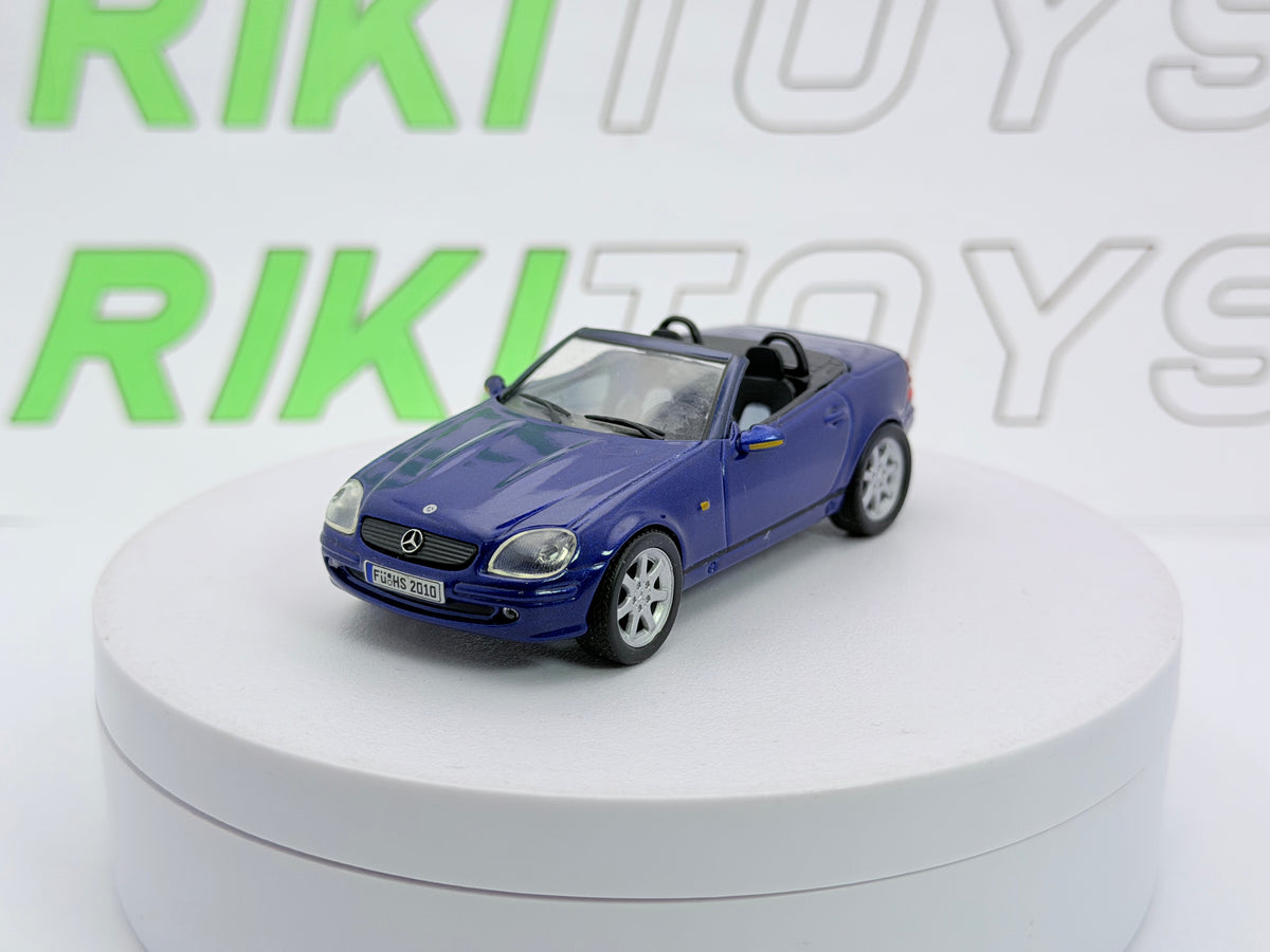 Mercedes Benz SLK R 170 Edicola 1/43 Blu