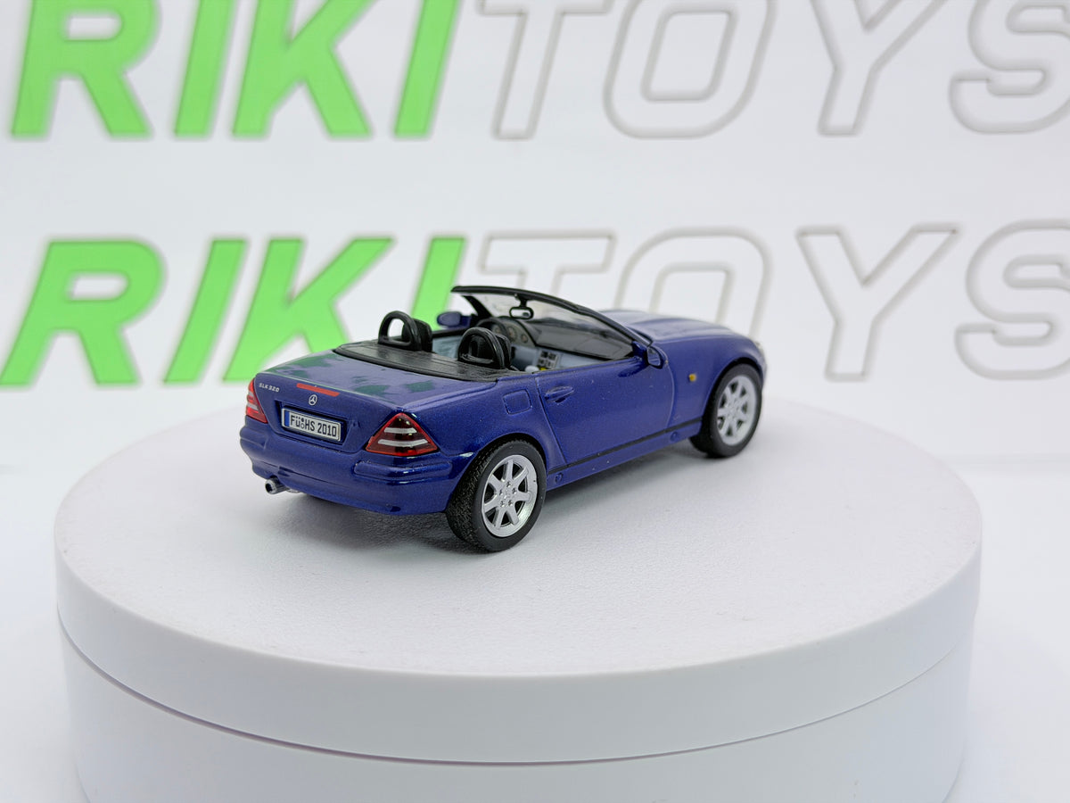 Mercedes Benz SLK R 170 Edicola 1/43 Blu