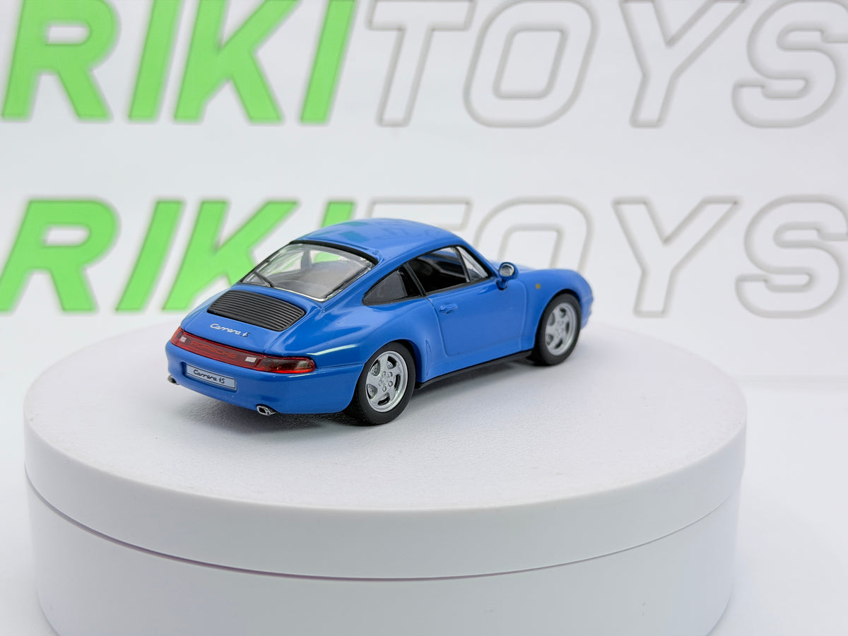 Porsche 911 Carrera Edicola 1/43 Azzurro