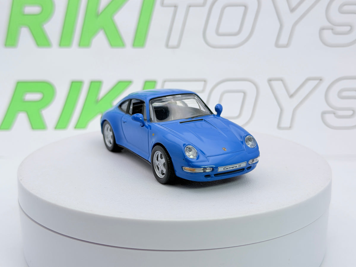 Porsche 911 Carrera Edicola 1/43 Azzurro