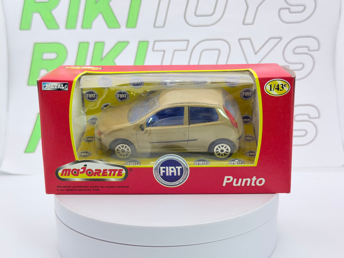 Fiat Punto MK2 Majorette 1/43 Oro metallizzato 1999