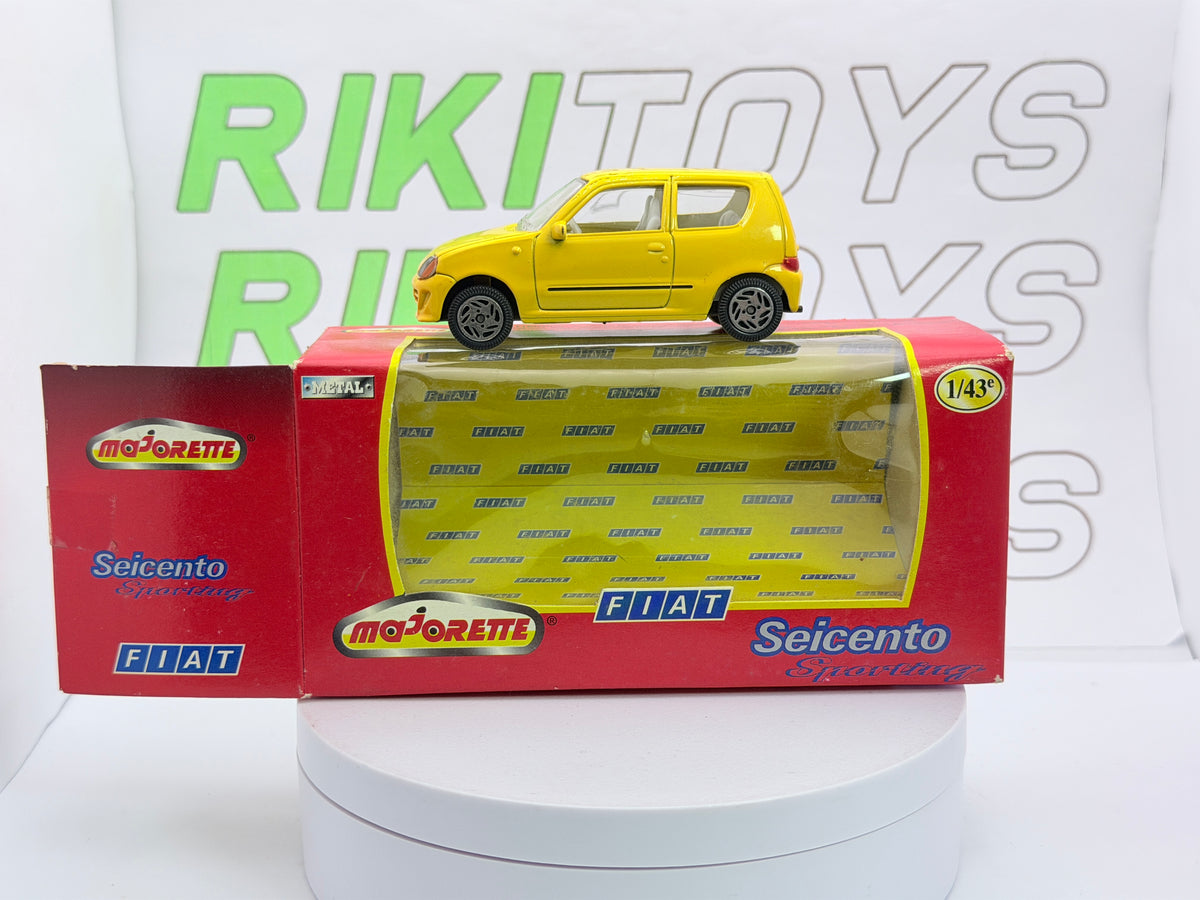 Fiat 600 Sporting Majorette 1/43 Giallo
