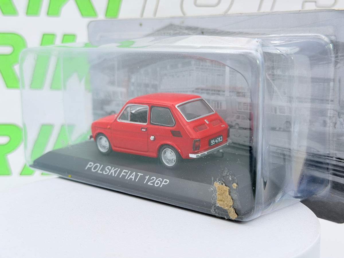 Fiat-Porsky 126 P Edicola 1/43 Rosso