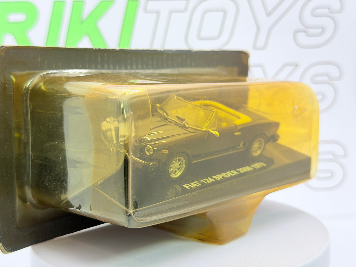Fiat 124 Spider 2000 Edicola 1/43 Nero