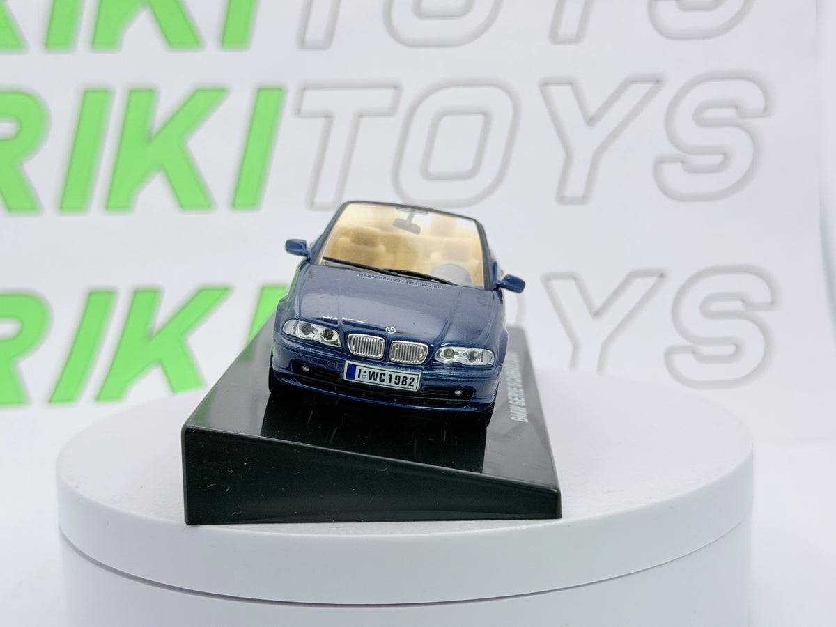 BMW 330 C i Cabrio E 46 Edicola 1/43 Blu metallizzato