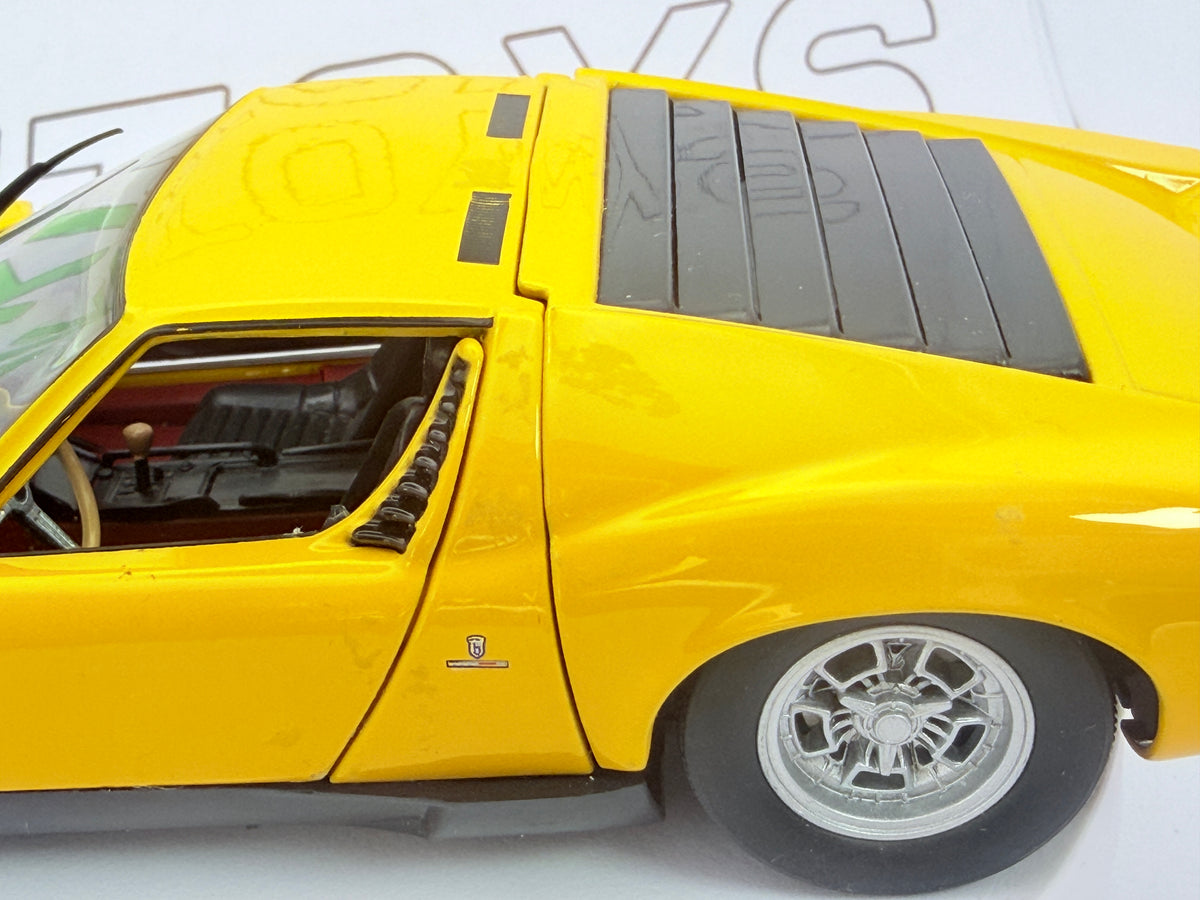Lamborghini Miura Metro Models 1/24 Giallo
