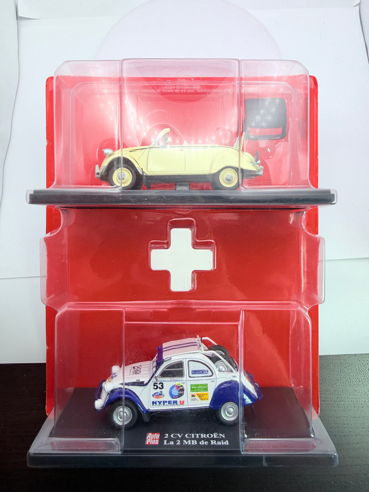 Citroen 2 CV 4 Saisons Edicola 1/43 Bianco