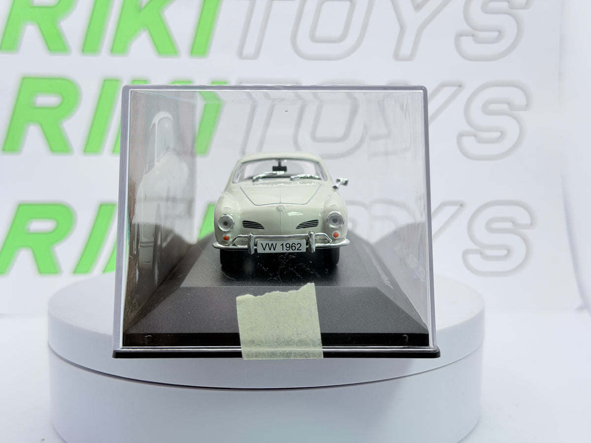 Volkswagen Karmann Ghia Edicola 1/43 Bianco 1962