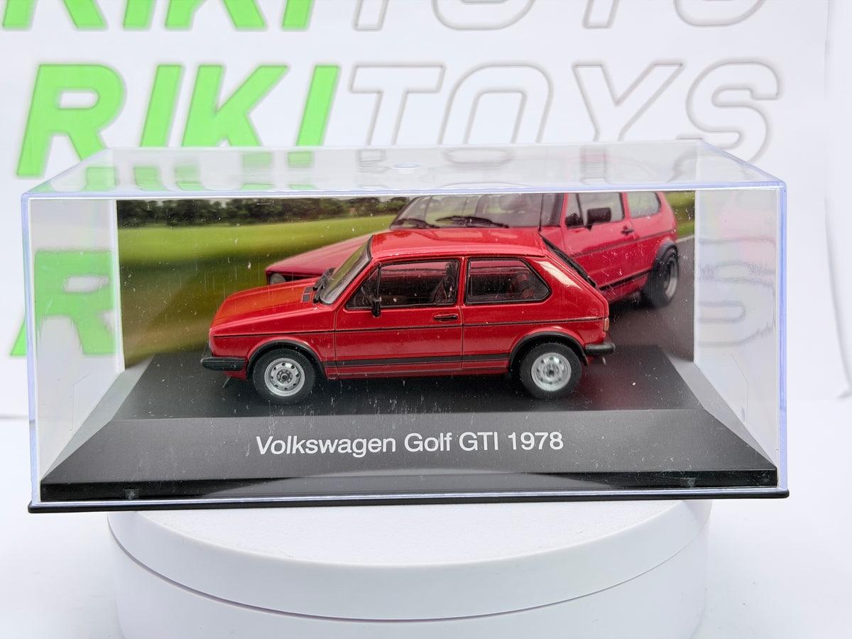 Volkswagen Golf 1 GTI Edicola 1/43 Rosso 1978