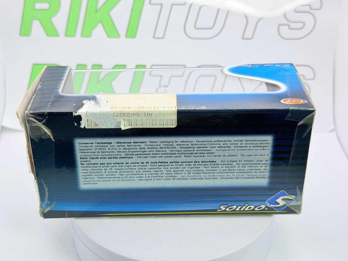 Alfa Romeo Nuvola Solido 1/43 Azzurro metallizzato 1999