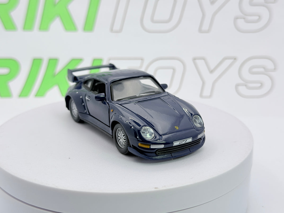 Porsche 911 GT2 Cararama 1/43 Blu