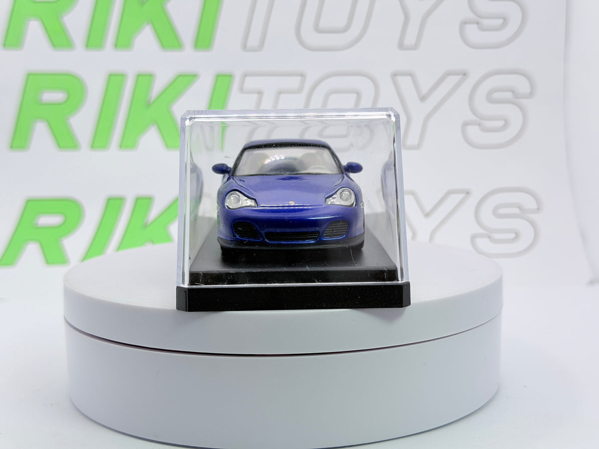 Porsche 911 Turbo Edicola 1/43 Blu metallizzato 2000