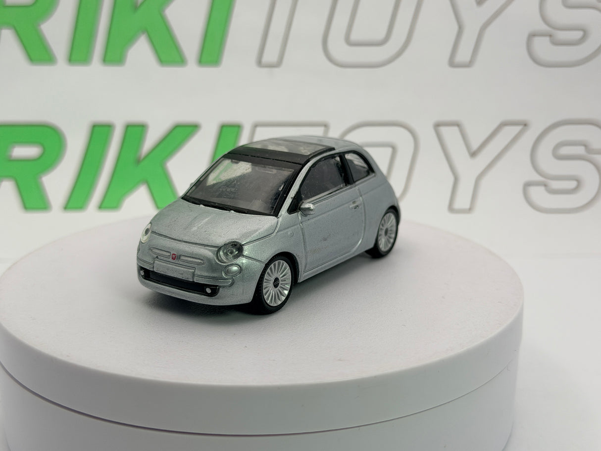 Fiat 500 Mondo Motors 1/43 Argento 2008
