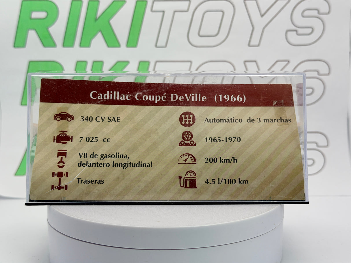 Cadillac Coupé De Ville Edicola 1/43 Oro 1966