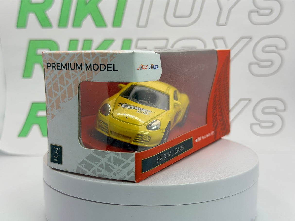 Porsche Cayman Jolly Joker 1/43 Giallo