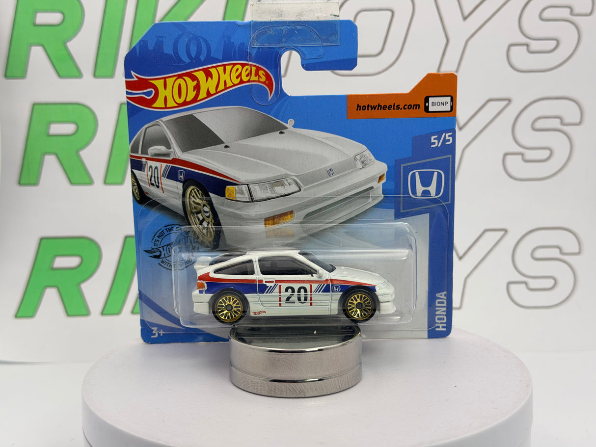 Honda CR-X Hot Wheels 1/60 Bianco