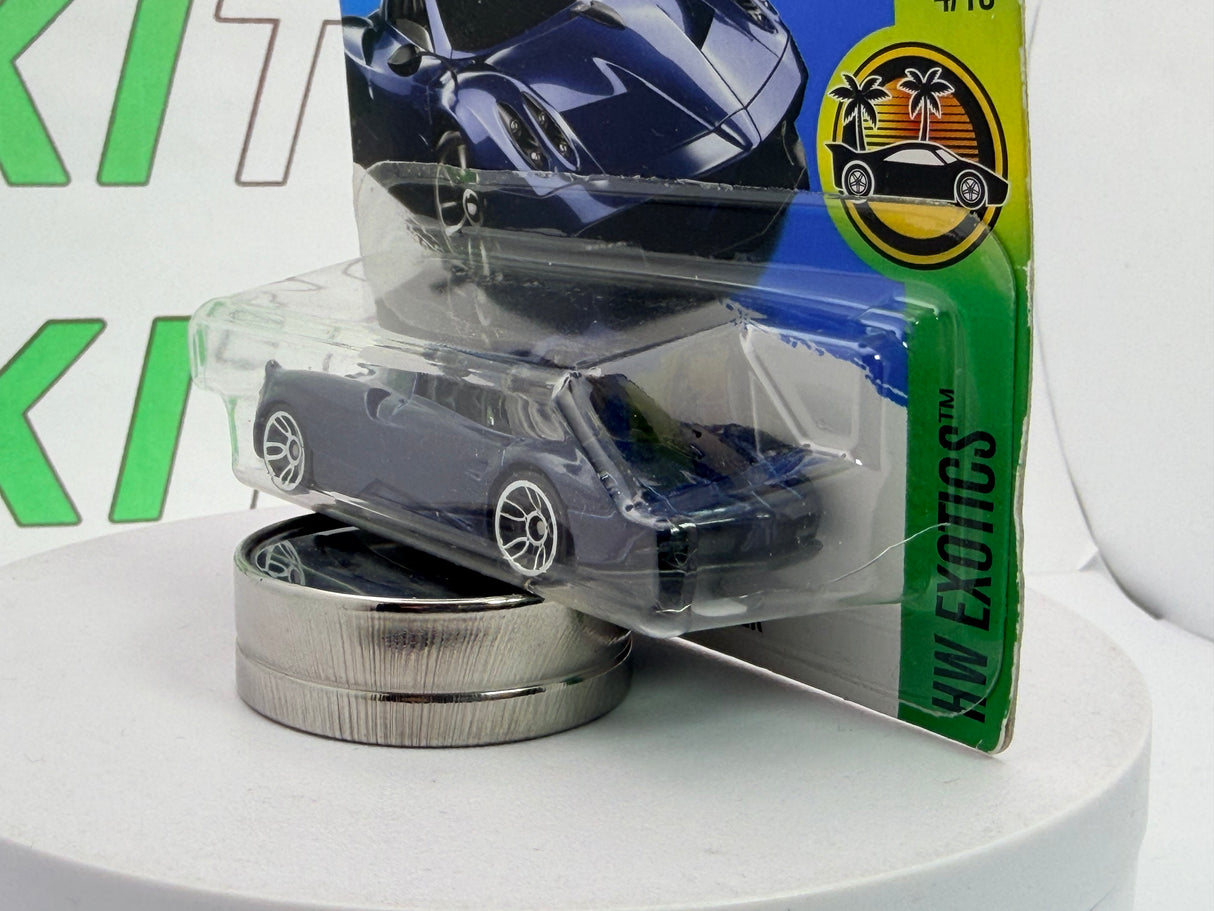 Pagani Huayra Roadster Hot Wheels 1/60 Blu 2017