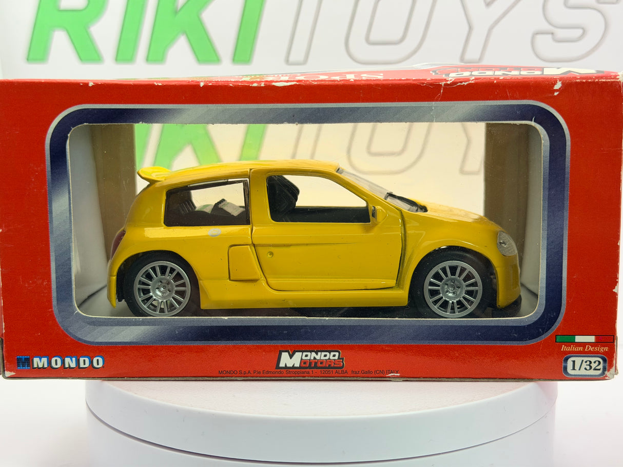 Renault Clio Sport 3000 MondoMotors 1/32 Giallo