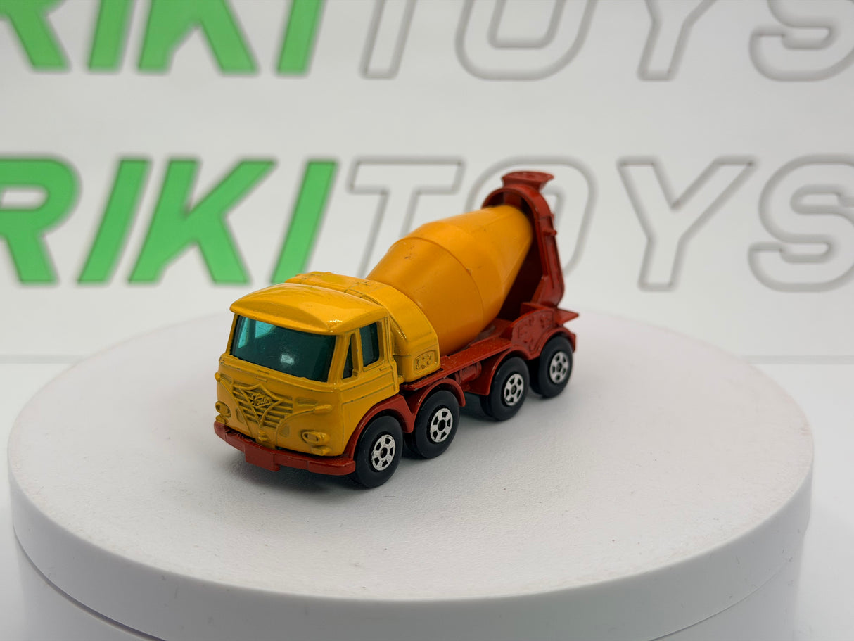 Foden Concrete Truck Matchbox 1/80 Giallo