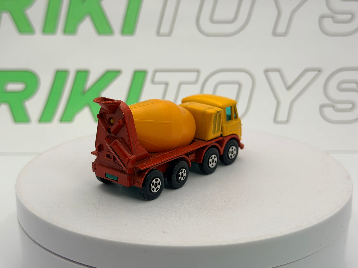 Foden Concrete Truck Matchbox 1/80 Giallo