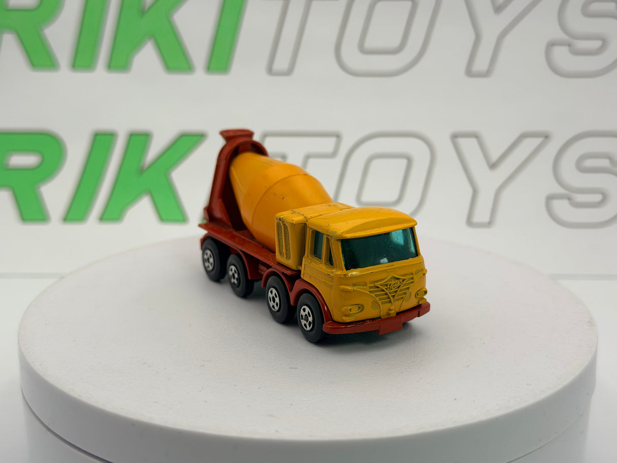Foden Concrete Truck Matchbox 1/80 Giallo
