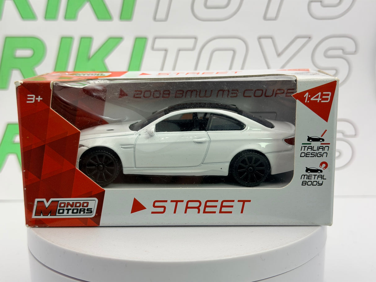 BMW M3 Coupé MondoMotors 1/43 Bianco 2008