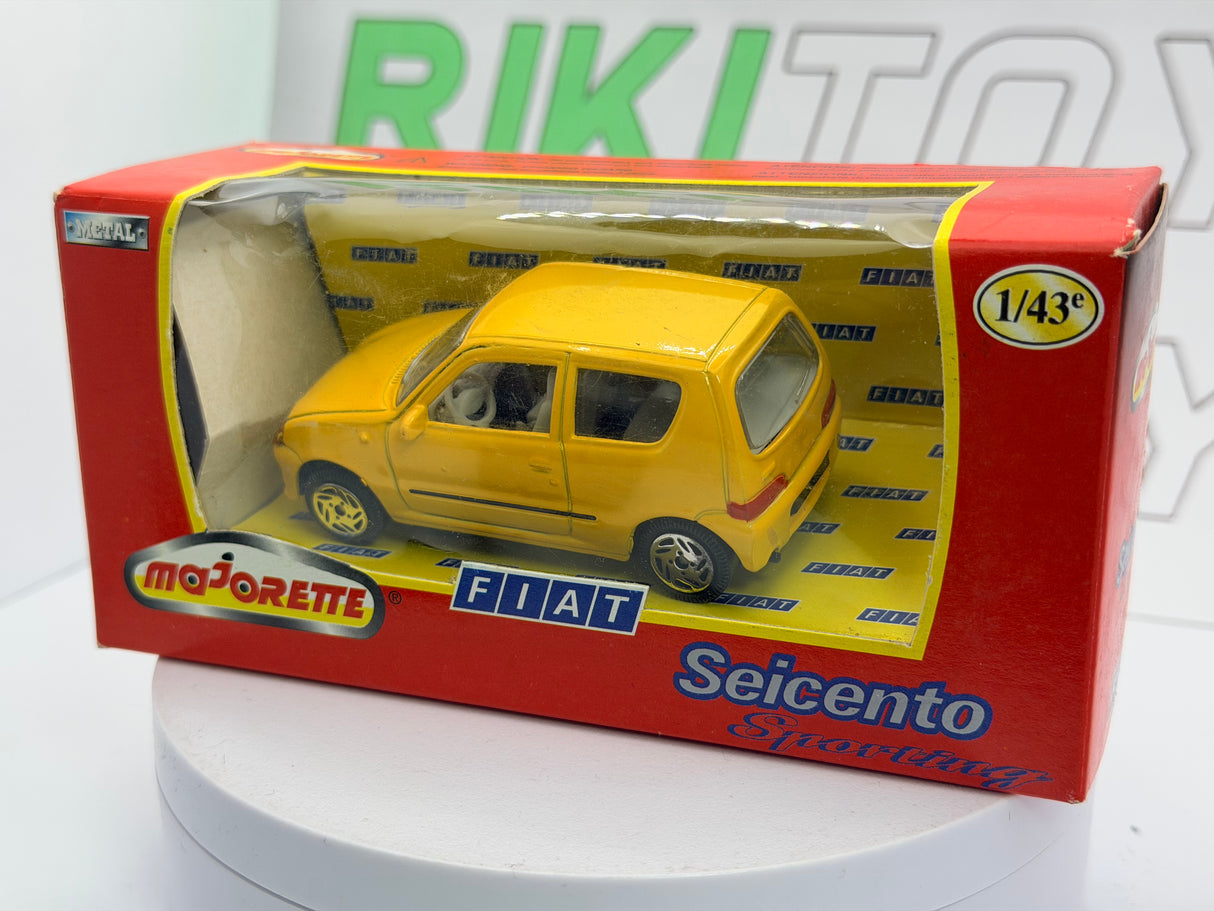 Fiat 600 Sporting Majorette 1/43 Giallo 1998