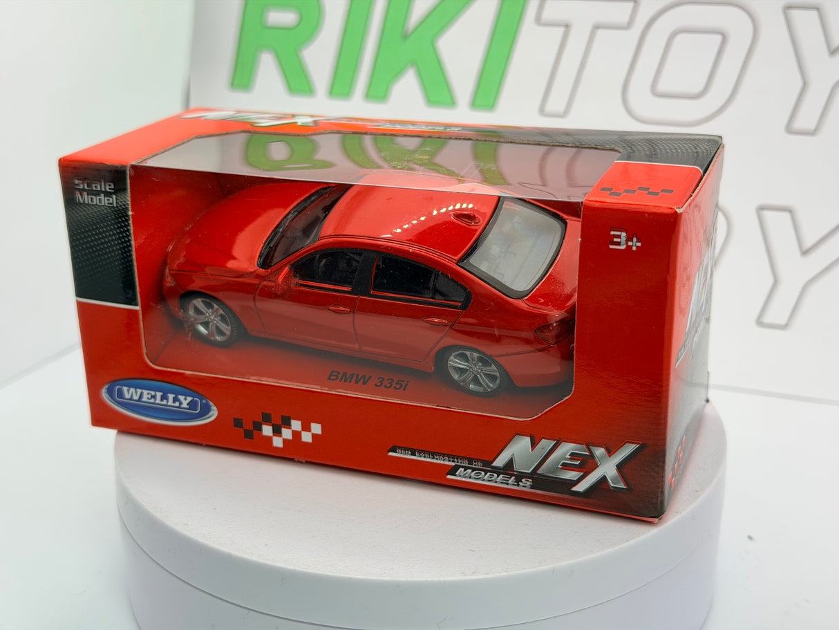 BMW 335i E90 Welly 1/43 Rosso 2005
