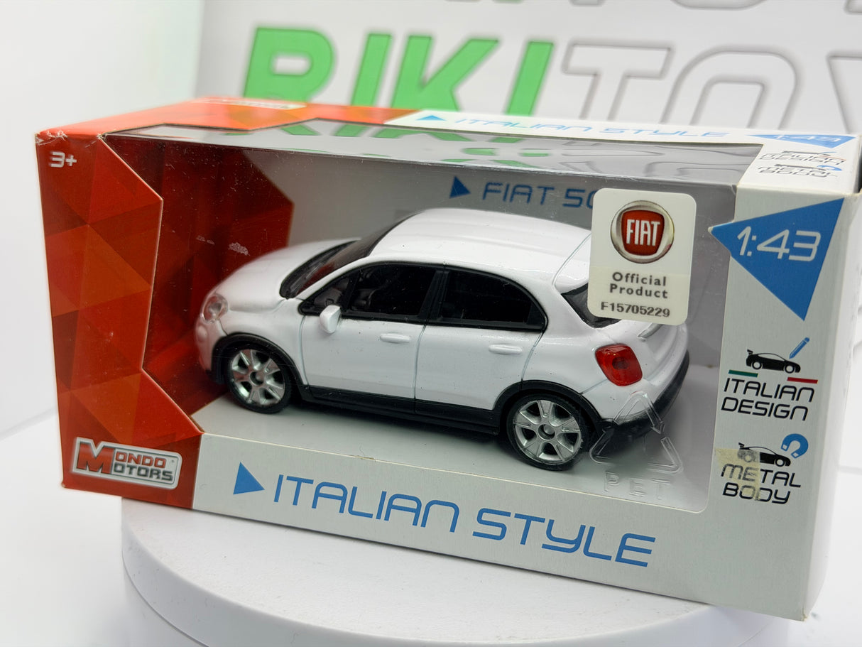 Fiat 500 X MondoMotors 1/43 Bianco 2014
