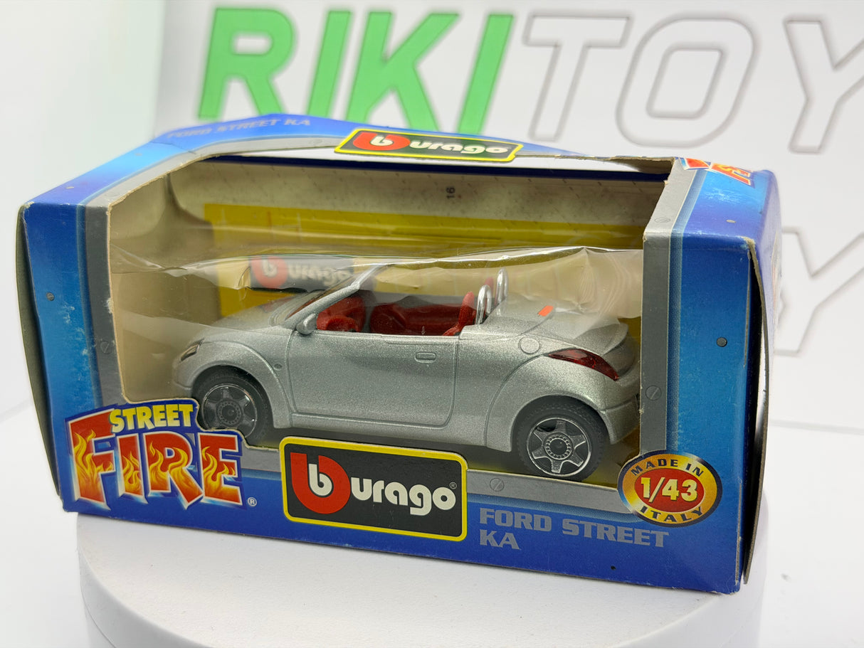 Ford Street Ka Burago 1/43 Argento 2003