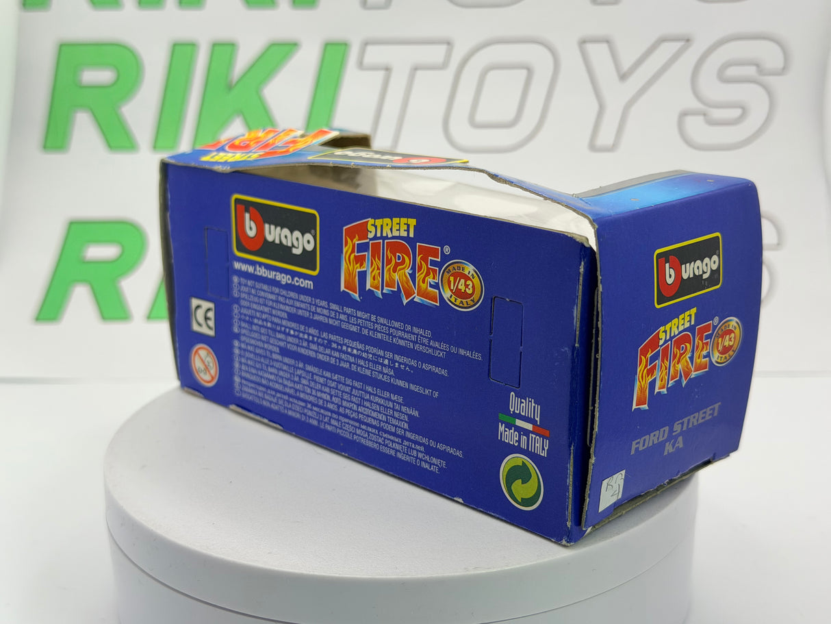 Ford Street Ka Burago 1/43 Argento 2003