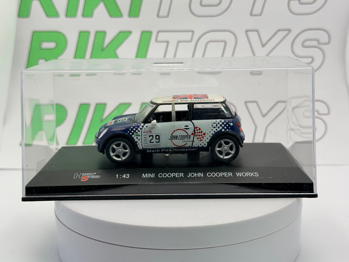 Mini Cooper S J.C.W. High Speed 1/43 Blu 2003