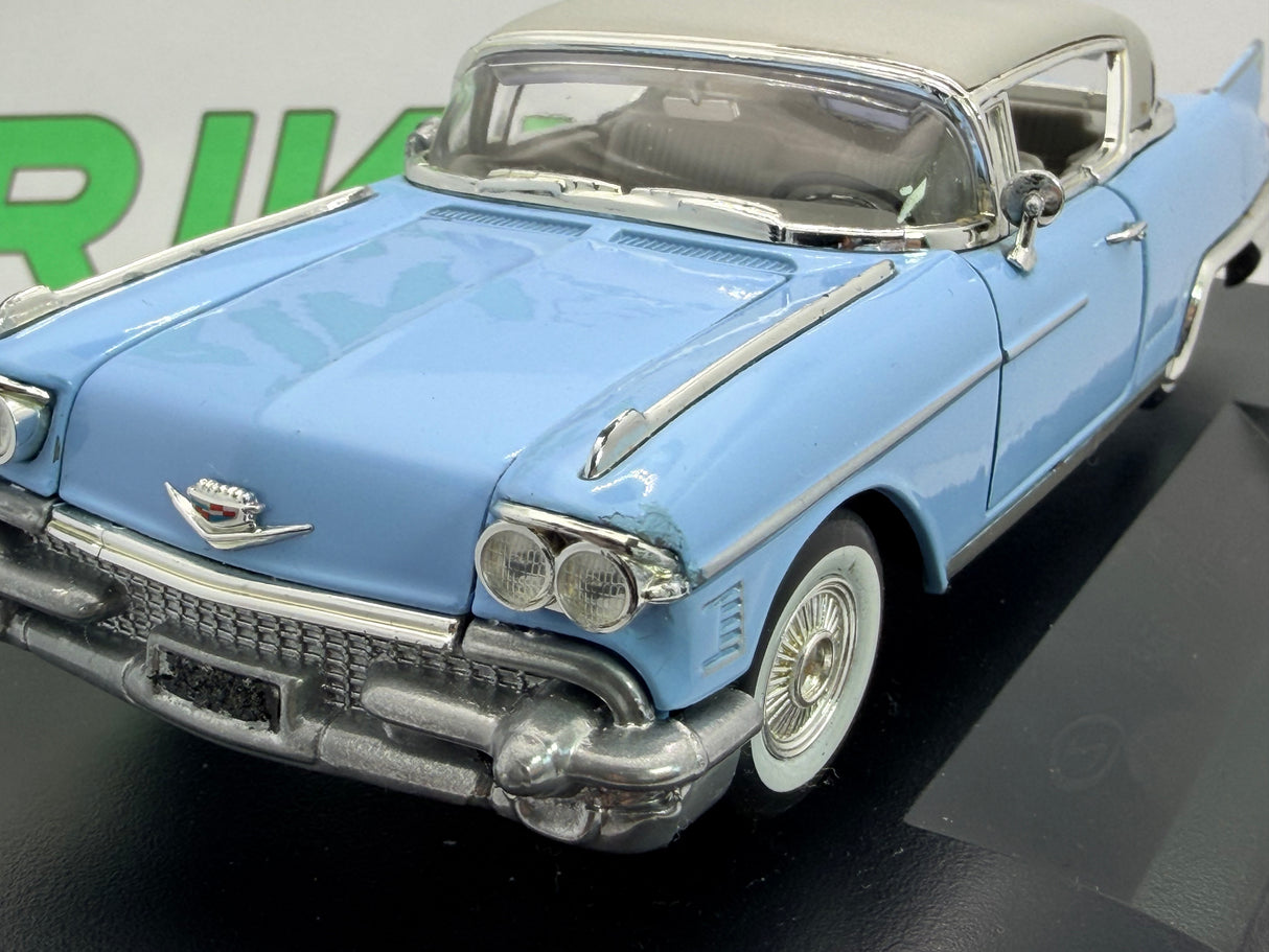 Cadillac Eldorado Road Sign 1/32 Azzurro 1958
