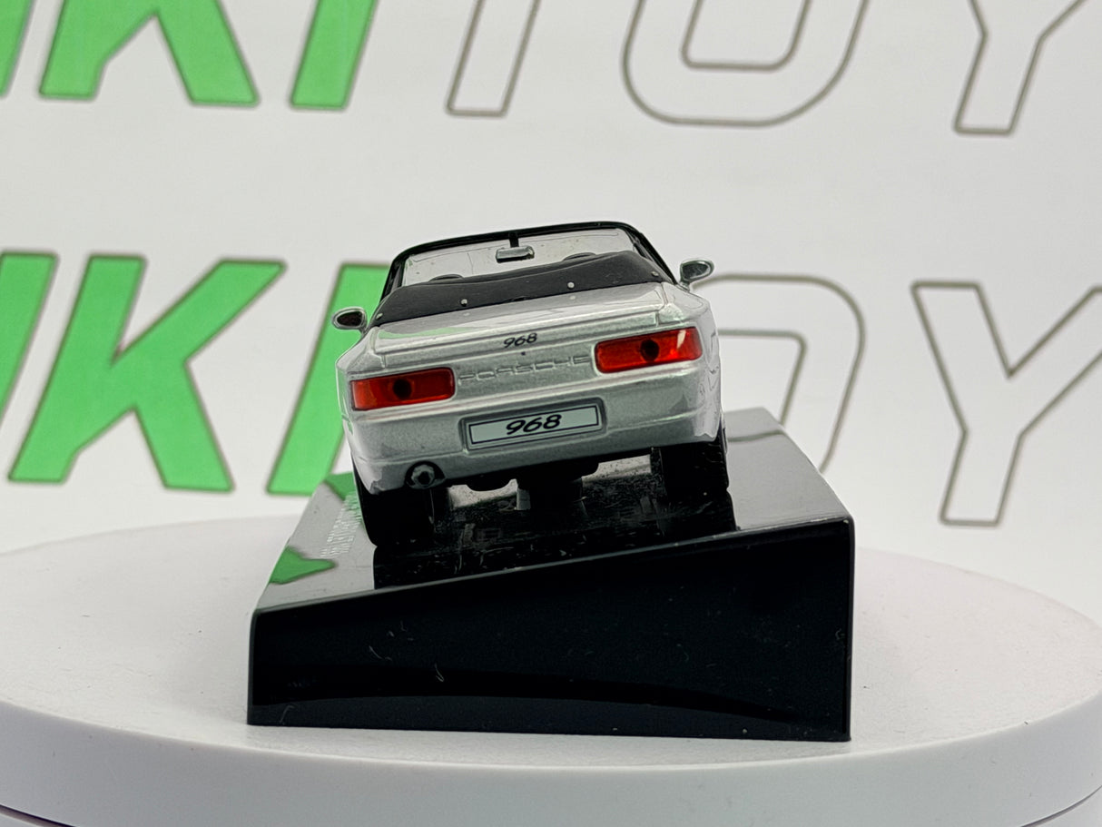 Porsche 968 Cabrio Edicola 1/43 Argento 1993