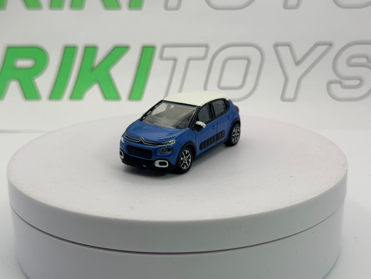 Citroen C3 Norev 1/60 Blu metallizzato 2002