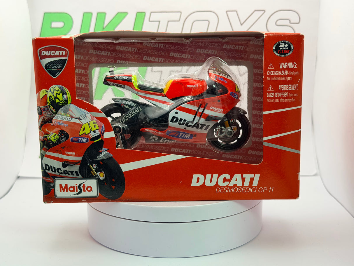 Ducati DesmoSedici GP 11 Maisto 1/18 Rosso 2011
