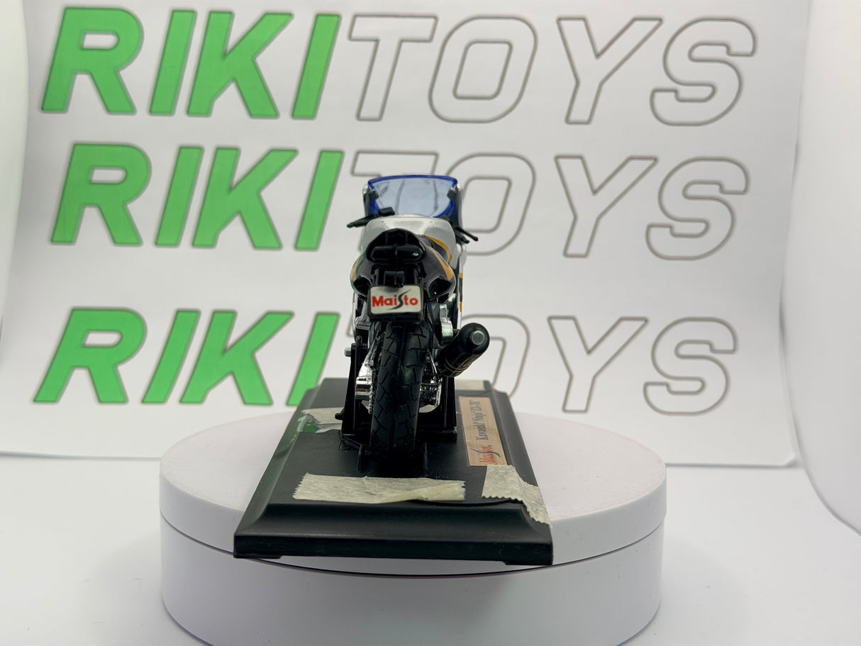 Kawasaki Ninja Zx7R Maisto 1/18 Argento 1996