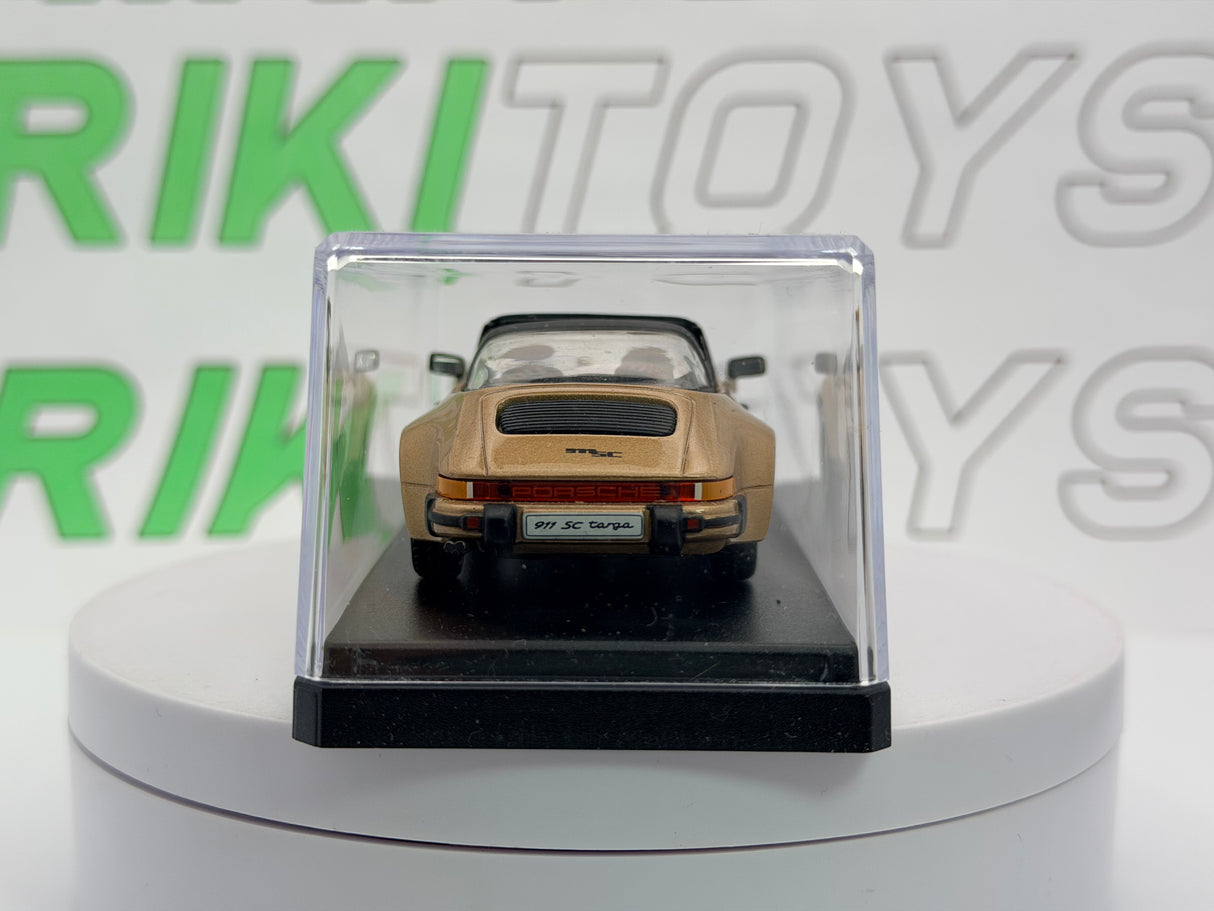 Porsche 911 Targa SC Edicola 1/43 Oro metallizzato 1977