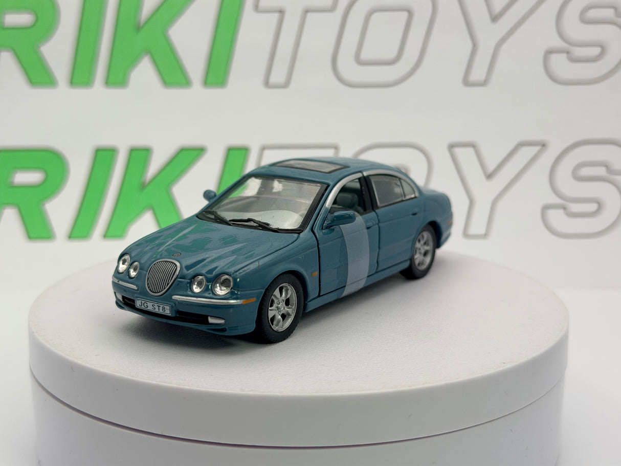 Jaguar S Type Cararama 1/43 Turchese