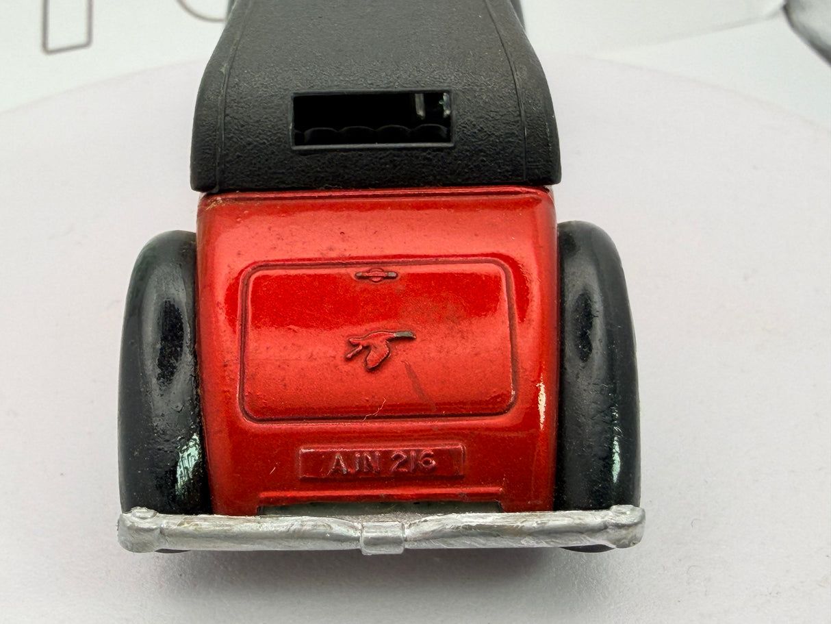 Hispano Suiza Cabriolet Matchbox 1/45 Rosso scuro 1938