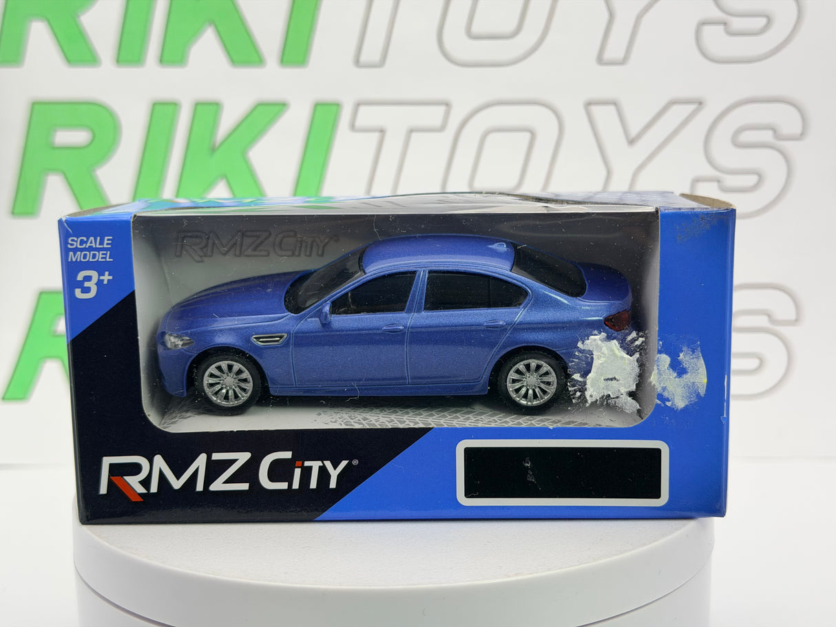 BMW M5 E60 RMZ City 1/43 Blu metallizzato 2004