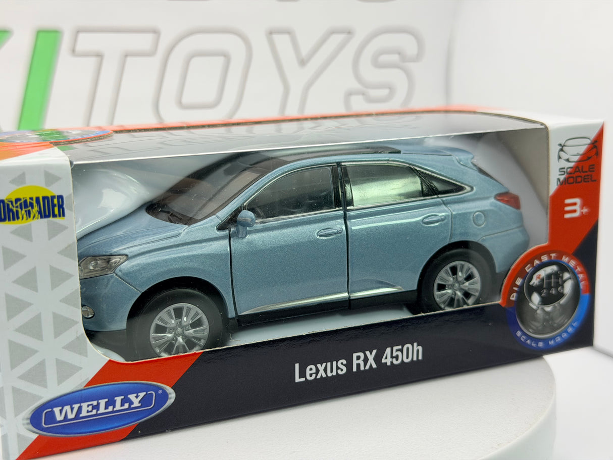 Lexus RX 4504 Welly 1/43 Azzurro metallizzato 2010