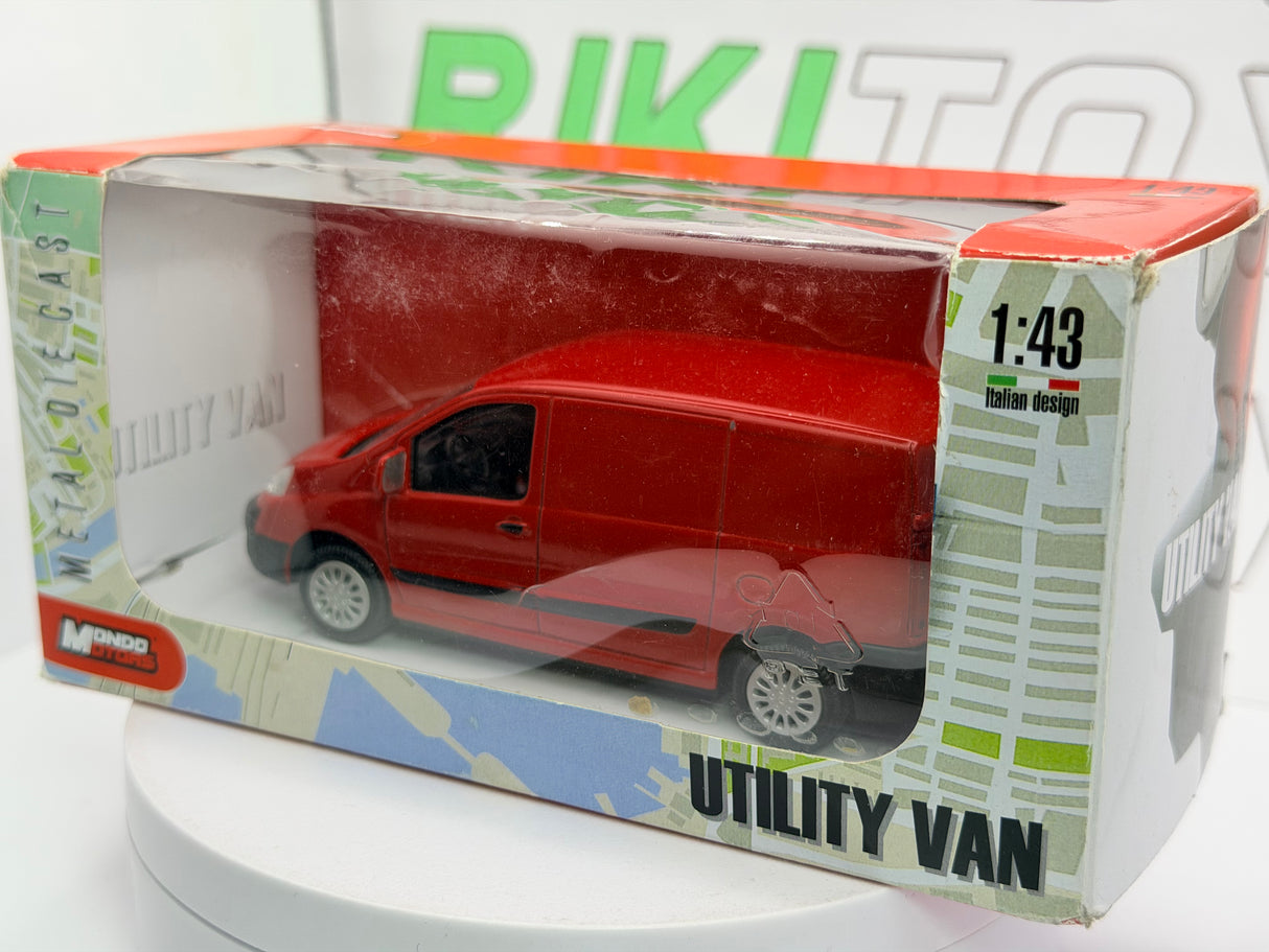 Fiat Scudo Furgone MondoMotors 1/43 Rosso 2008
