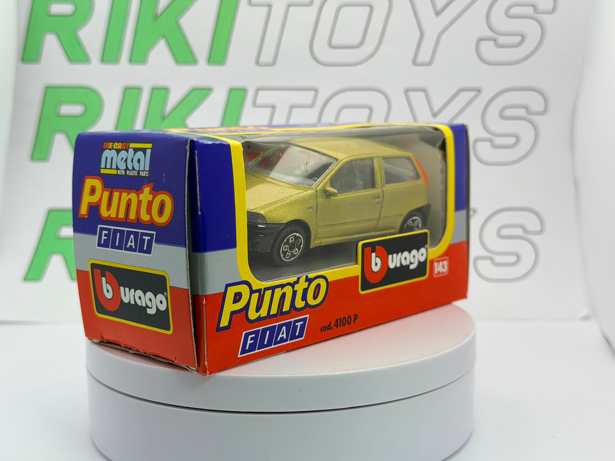 Fiat Punto MK1 Burago 1/43 Giallo metallizzato 1993