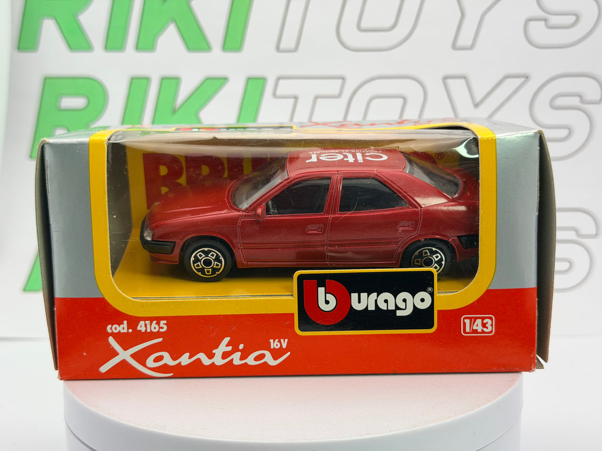 Citroen Xantia Burago 1/43 Rosso
