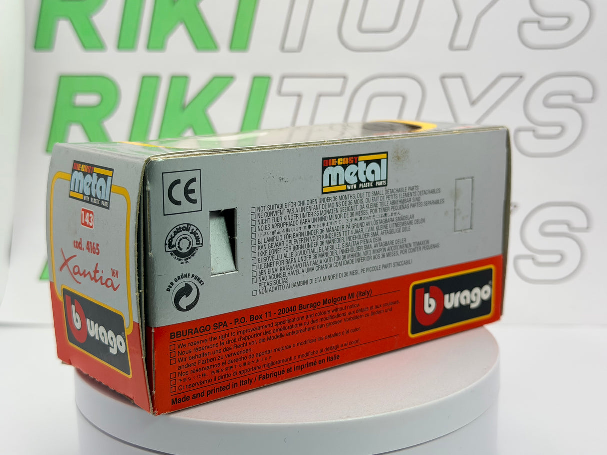 Citroen Xantia Burago 1/43 Rosso